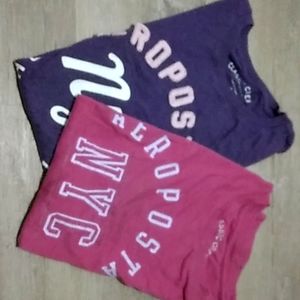 Aéropostale NYC t shirts (xl)